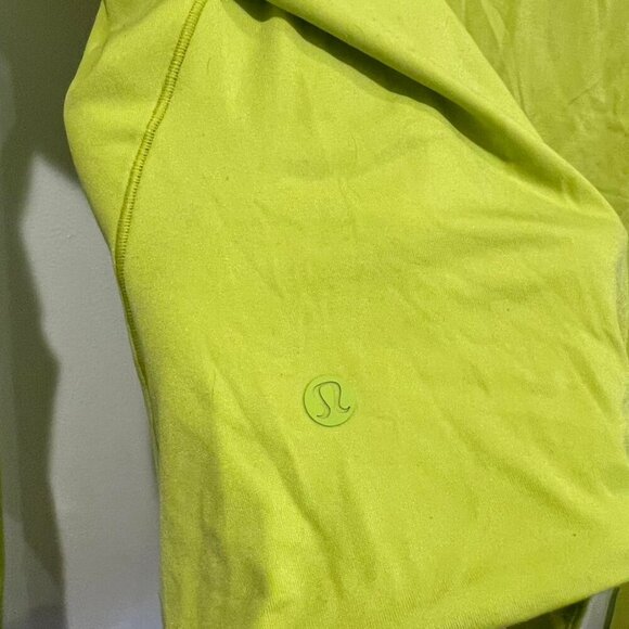 Lululemon Women's Neon Yellow Bodysuit - Picture 2 of 5